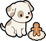 Cats and small animals, a sticker from the Bakery Corner world