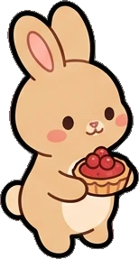 Cats and small animals, a sticker from the Bakery Corner world