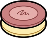 Food and drinks, a sticker from the Bakery Corner world