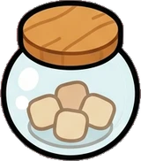 Food and drinks, a sticker from the Bakery Corner world