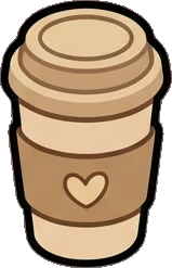 Food and drinks, a sticker from the Bakery Corner world