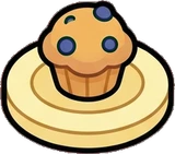 Food and drinks, a sticker from the Bakery Corner world