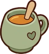 Food and drinks, a sticker from the Bakery Corner world