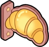 Wall lights, a sticker from the Bakery Corner world