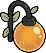 Wall lights, a sticker from the Bakery Corner world