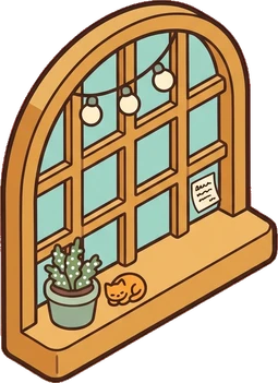 Windows, a sticker from the Bakery Corner world