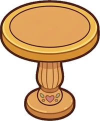 Desks and workbenches, a sticker from the Bakery Corner world