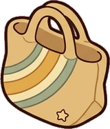 Bags, hats and shoes, a sticker from the Bakery Corner world