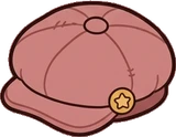 Bags, hats and shoes, a sticker from the Bakery Corner world