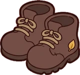 Bags, hats and shoes, a sticker from the Bakery Corner world