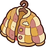 Bags, hats and shoes, a sticker from the Bakery Corner world