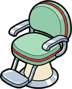 Armchairs, a sticker from the The Barbershop world