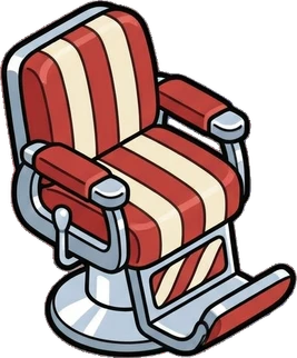 Armchairs, a sticker from the The Barbershop world