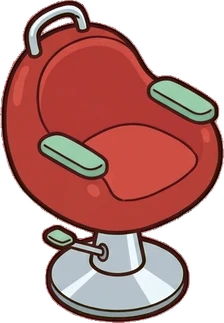 Armchairs, a sticker from the The Barbershop world