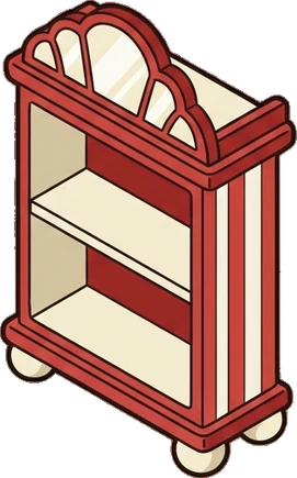 Bookcases, a sticker from the The Barbershop world