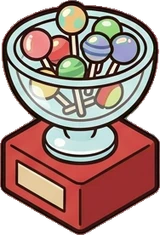 Collectibles, a sticker from the The Barbershop world