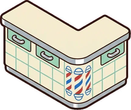 Counters, a sticker from the The Barbershop world