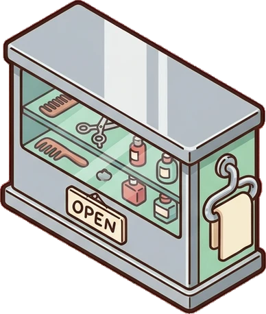 Counters, a sticker from the The Barbershop world