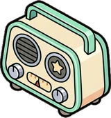 Gadgets and devices, a sticker from the The Barbershop world