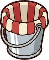 Baskets and floor things, a sticker from the The Barbershop world