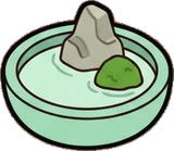 Small plants, a sticker from the The Barbershop world