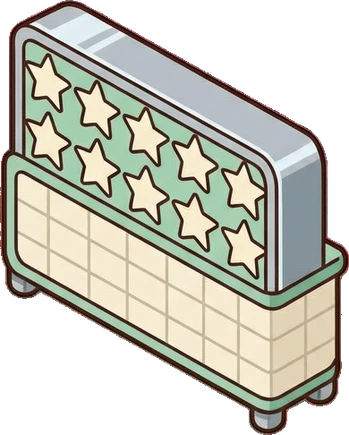Folding screens, a sticker from the The Barbershop world