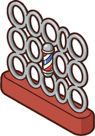 Folding screens, a sticker from the The Barbershop world