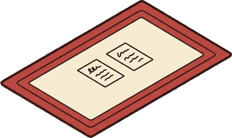 Rugs, a sticker from the The Barbershop world