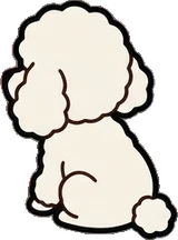 Cats and small animals, a sticker from the The Barbershop world