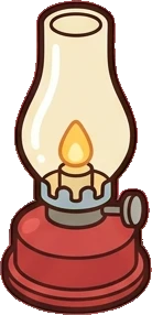Candles and small lights, a sticker from the The Barbershop world