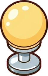 Candles and small lights, a sticker from the The Barbershop world