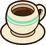 Food and drinks, a sticker from the The Barbershop world