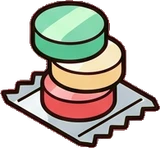 Food and drinks, a sticker from the The Barbershop world