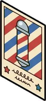 Wall art and frames, a sticker from the The Barbershop world