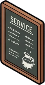 Bilder und Rahmen, ein Sticker aus der Welt Barbierstube