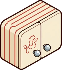 Wall cabinets, a sticker from the The Barbershop world