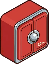 Wall cabinets, a sticker from the The Barbershop world