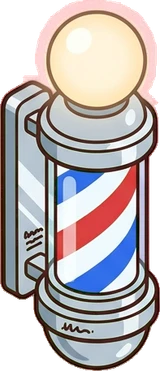 Wall lights, a sticker from the The Barbershop world