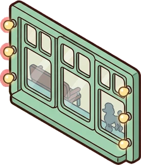 Windows, a sticker from the The Barbershop world