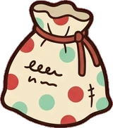 Bags, hats and shoes, a sticker from the The Barbershop world
