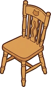 Chairs, a sticker from the Cat Café world