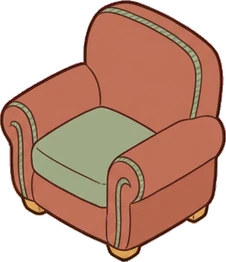 Chairs, a sticker from the Cat Café world