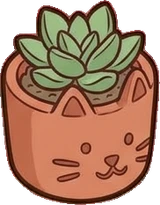 Collectibles, a sticker from the Cat Café world
