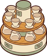 Gadgets and devices, a sticker from the Cat Café world