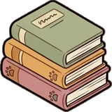 Shelf things, a sticker from the Cat Café world