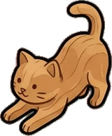 Shelf things, a sticker from the Cat Café world