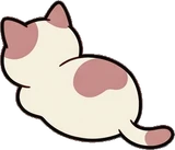 Cats and small animals, a sticker from the Cat Café world