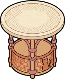 Tables for two, a sticker from the Cat Café world