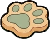 Food and drinks, a sticker from the Cat Café world