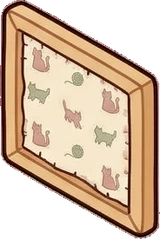 Wall art and frames, a sticker from the Cat Café world
